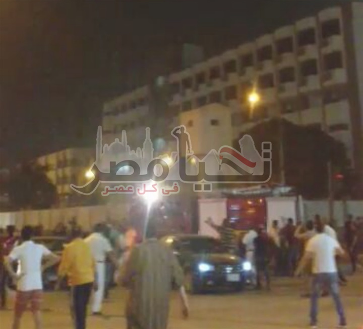 بالفيديو.. السيطرة على حريق فى أحد الأبراج السكنية بمنطقة مجمع محاكم بالإسماعيلية