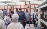 مدير عام إدارة السلام يتفقد استعدادات مدرسة الكترو مصر للتكنولوجيا التطبيقية للعام الجديد ٢٠٢٤/٢٠٢٣