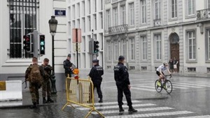 اعتقال رجل في بروكسل