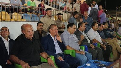 محافظ كفرالشيخ يتابع المباراة الثانية بفوز الفريق الأول للقدم على فريق الاوليمبى السكندرى بأحادية نظيفة