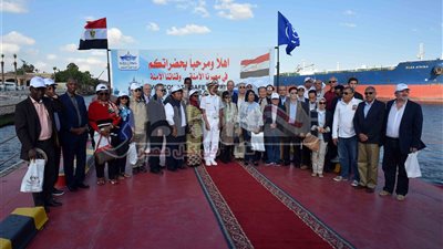 مميش يستقبل سفراء وقناصل الدول الأعضاء بالمنظمة البحرية الدولية IMO