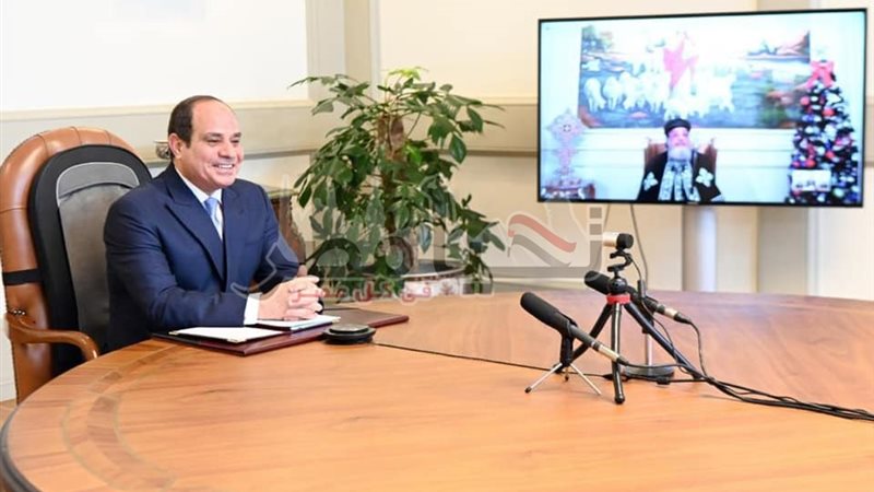 الرئيس السيسي والبابا