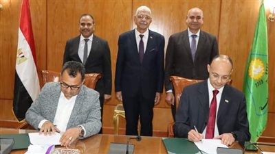 توقيع بروتوكول تعاون بين كلية الطب ومعهد الأورام في المجالات البحثية والعلاجية والتشخيصية بجامعة المنوفية