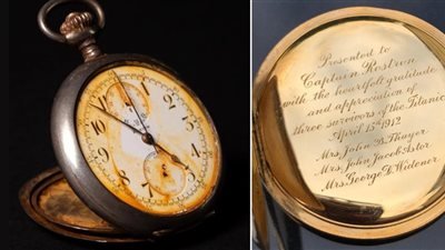 بيع ساعة ذهبية لقبطان قارب أنقذ ركابًا من سفينة تيتانيك بمبلغ قياسي