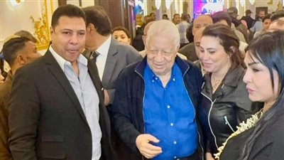 مرتضى منصور وجمال شعبان أبرز الحضور بحفل سحور إمبابة  