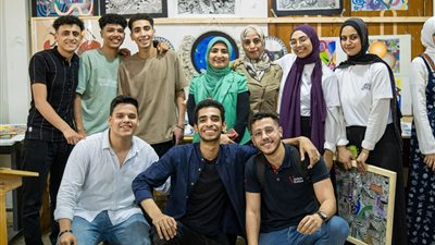 افتتاح معرض 