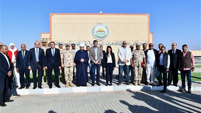 QNB  مصر ومركز بحوث الصحراء يوزعان مشروعات تنموية على المزارعين في سهل القاع بجنوب سيناء