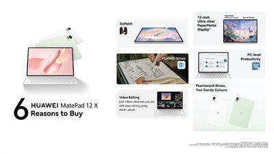 6 أسباب لشراء جهاز HUAWEI MatePad 12 X