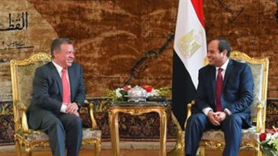 ملك الأردن يغادر القاهرة بعد زيارة سريعة