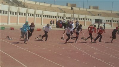 إعلان نتائج بطولة ألعاب القوي