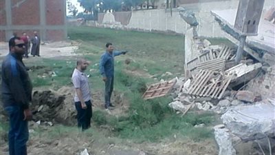 إزلة الإبنية المخالفة بالمحلة الكبرى 