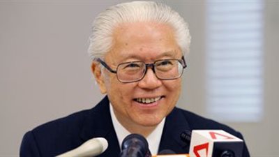 فتح الصالة الرئاسية استعدادا لمغادرة رئيس سنغافورة