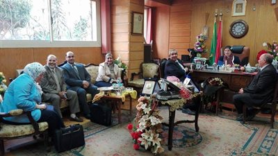 مركز ضمان الجودة والاعتماد ينظم زيارة محاكاة لكلية البنات بجامعة عين شمس