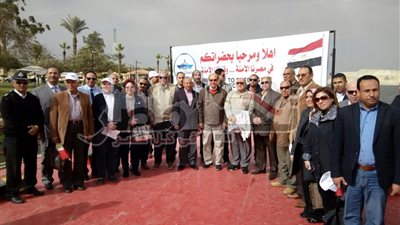 مميش يستقبل لجنة الدفاع والأمن القومي بمجلس النواب برئاسة اللواء كمال عامر