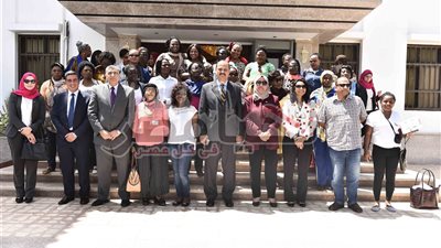 هيئة قناة السويس تستقبل وفداً من كبار الإعلاميات الإفريقيات