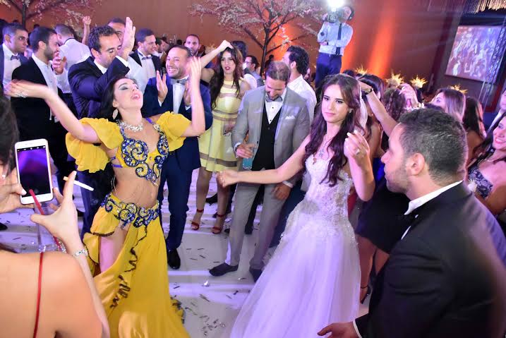 حكيم والا كوشنير يحيون حفل زفاف "محمد وياسمين"