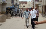 مساعد محافظ كفر الشيخ لمنطقة غرب يتابع عمليات التطوير بـ«شارع الشركات»