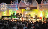 بالصور.. حفل «مدحت صالح» على المسرح المكشوف