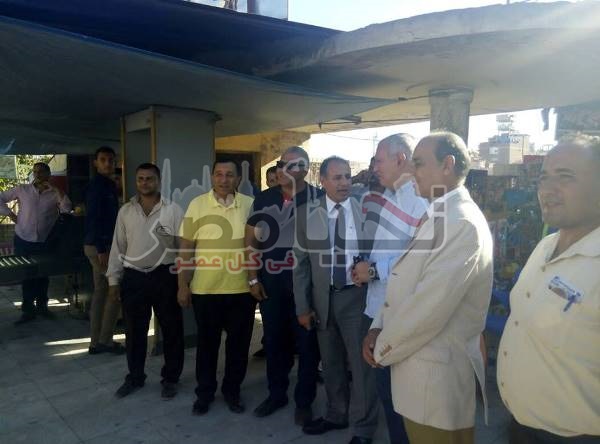سلطان يتابع مبادرة " جميلة يا مصر " بمحطة سكة حديد دمنهور