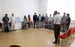 بالصور.. مكتب الشباب الافريقي يناقش اوضاع اللاجئين والوافدين بيوم السلام العالمي
