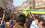 بالصور.. الآلاف يشيعون جنازة شهيد سيناء بمسقط رأسه ببنها
