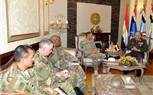 الفريق محمود حجازى يلتقى قائد القوات البرية للقيادة المركزية الأمريكية