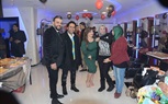 احمد العمروسي يقيم حفل عشاء لأصدقاءه من الوسط الفني