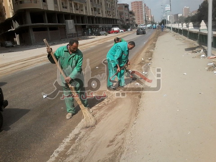  تكثيف أعمال النظافة داخل عاصمة الغربية