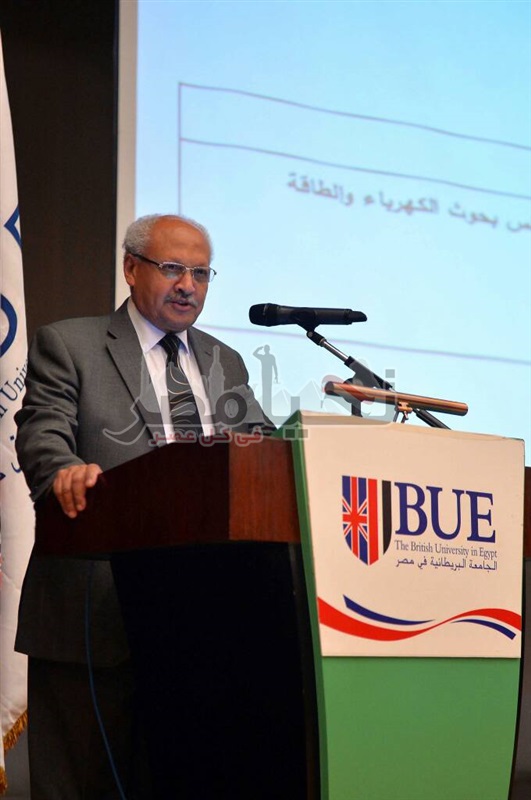 الجامعة البريطانية فى مصر تعقد مؤتمر لعرض إنجازات مجلس بحوث الكهرباء والطاقة