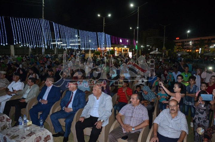 محافظ ومدير أمن الإسماعيلية يشهدان احتفال قطاع الثقافة بذكرى ثورة 23 يوليو المجيدة