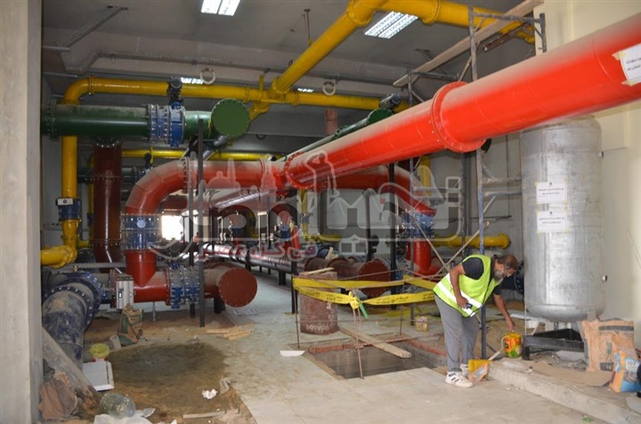 محافظ الإسماعيلية يتفقد أعمال المرحلة الأولى من محطة مياه الشرب بمدينة المستقبل